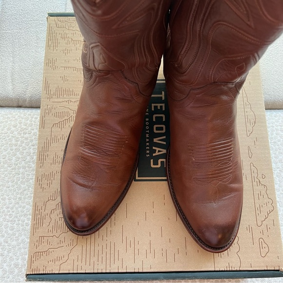 Tecovas The Cartwright in Bourbon Calf Size 14D - Picture 2 of 6